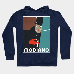 Modiano, Man with Monocle - Vintage Art Deco Advertising Poster Design Hoodie